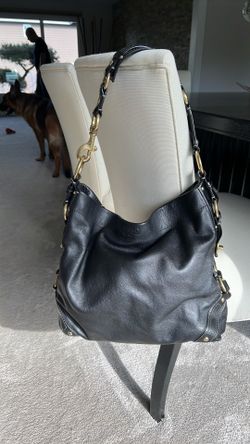 Coach purse black leather