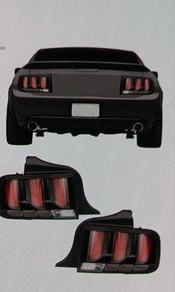 Red tube tail lights