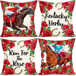 Linen Kentucky Pillow Covers 8 Pieces 