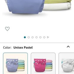 Washable Cloth Diapers And Reusable Pads