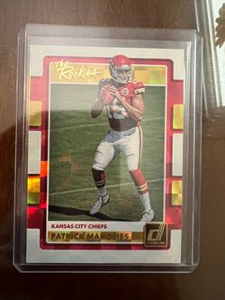 Patrick Mahomes Donruss The Rookies Football Card