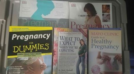 5 Book Lot of Pregnancy Self help books Great Condition..SELLING AS A LOT ..WILL NOT SEPARATE