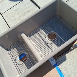 Vintage Kohler  Dual Basin Sink - Cast Iron