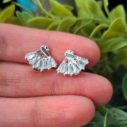 925 Sterling Silver Cubic Zirconia Earrings