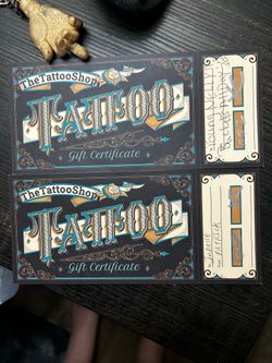 🔥 $400 in 5280 Tattoo Gift Certificates –$350 OBO