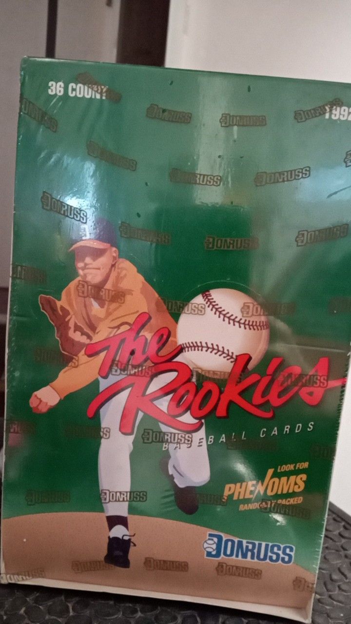 1992 Dunruss the rookies baseball cards - unopened box