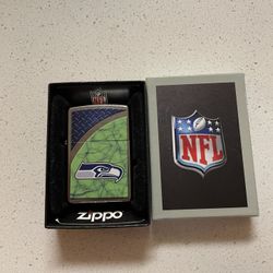 Brand New Seahawks Zippo Lighter