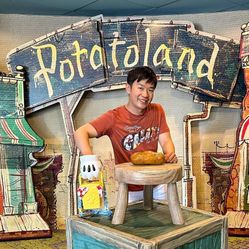 Disney Mickey Mouse Picnic Basket Popcorn Bucket & Strap