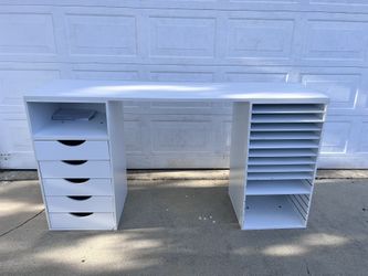 White Simply Tidy Desk Organizer OBO