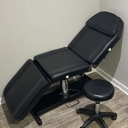 Spa Salon Massage Aesthetic Hydraulic Chair with Stool Chair
