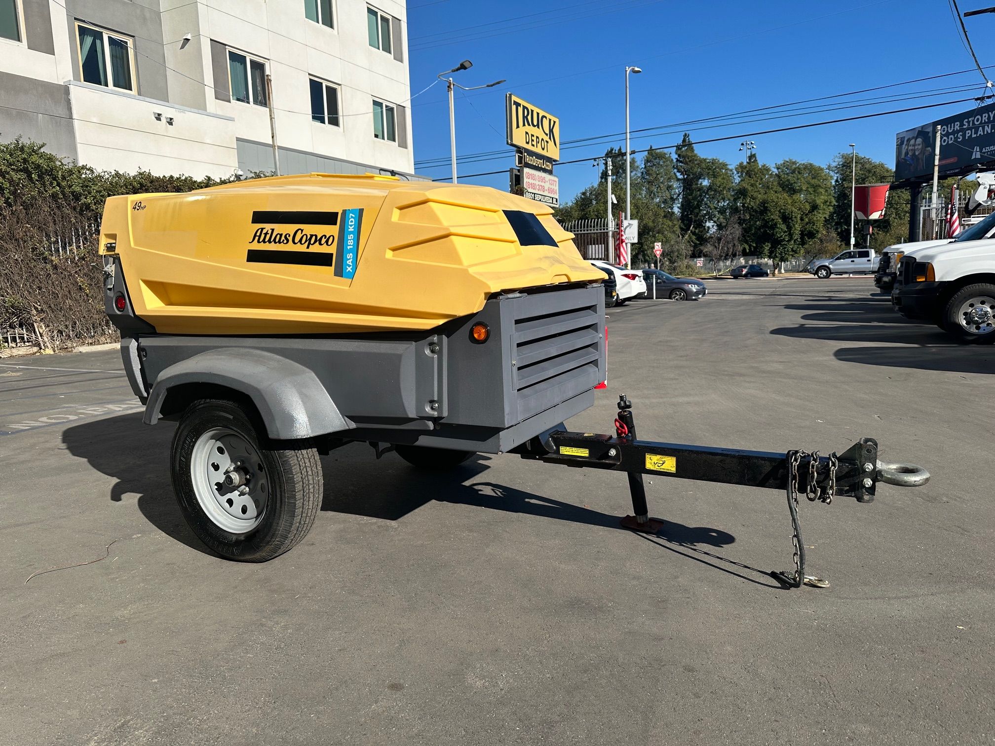 2018 Atlas Copco XAS 185 KD7