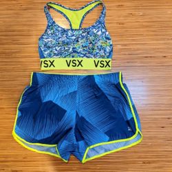 Victoria's Secret VSX  (Matching Sport Bra + Short) - Women , Size: S