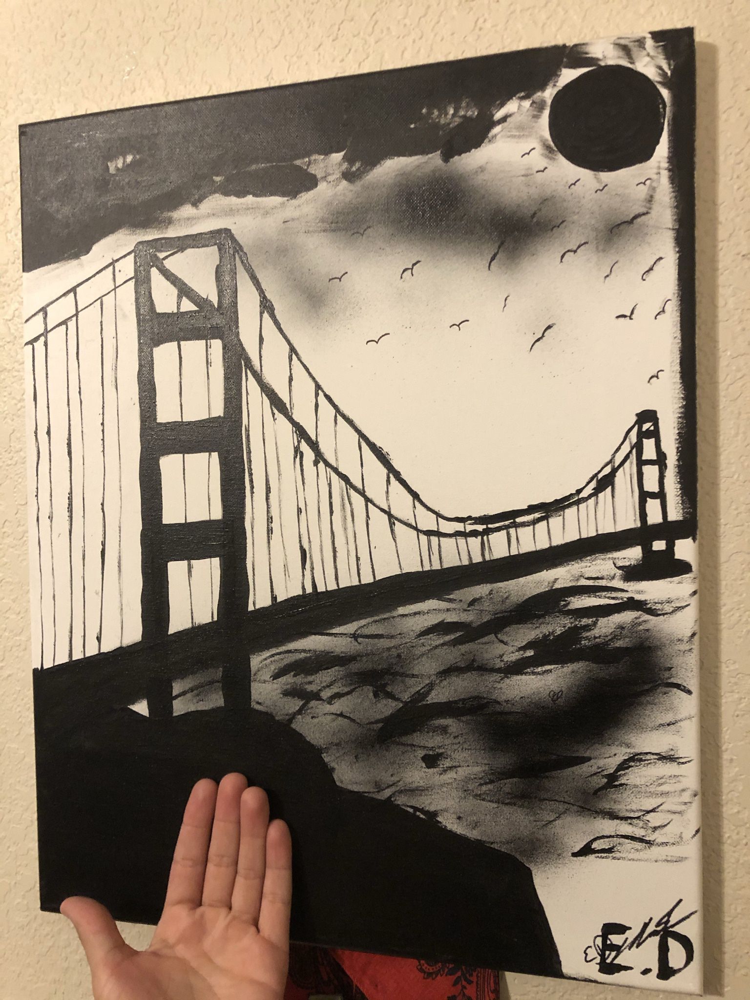 Bay Area Painting Black 