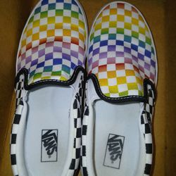 Vans Checkered Size 6 Boys