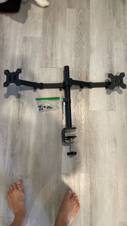 Duel monitor stand