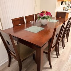 Dining Table And Side Buffet 