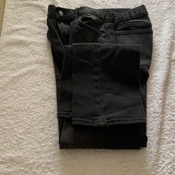 Big Boy size 18 Old Navy straight Black Jeans