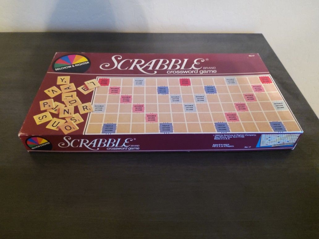 Scrabble & Marbles Board Games