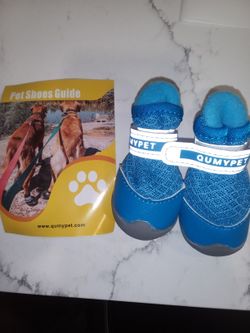Small Booty Shoe For Pets Blue