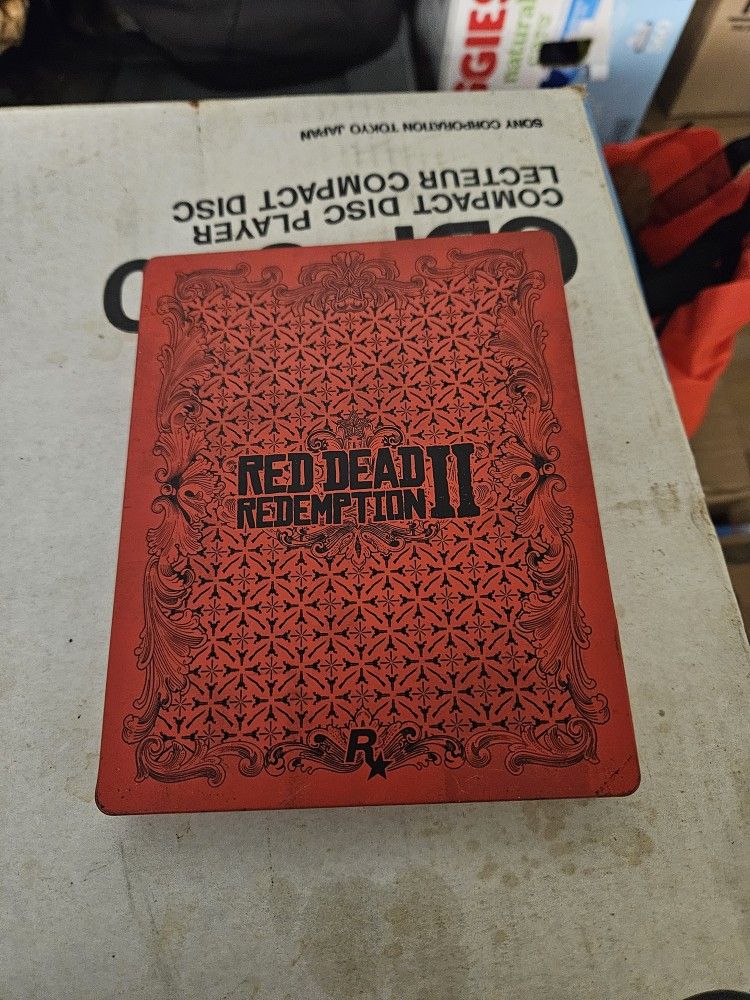 Red Dead Redemption 2 Steelbook Case  PS4