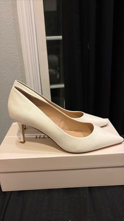 White profesional heels