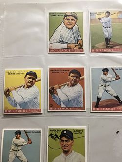 1933 Goudey reprint baseball card set