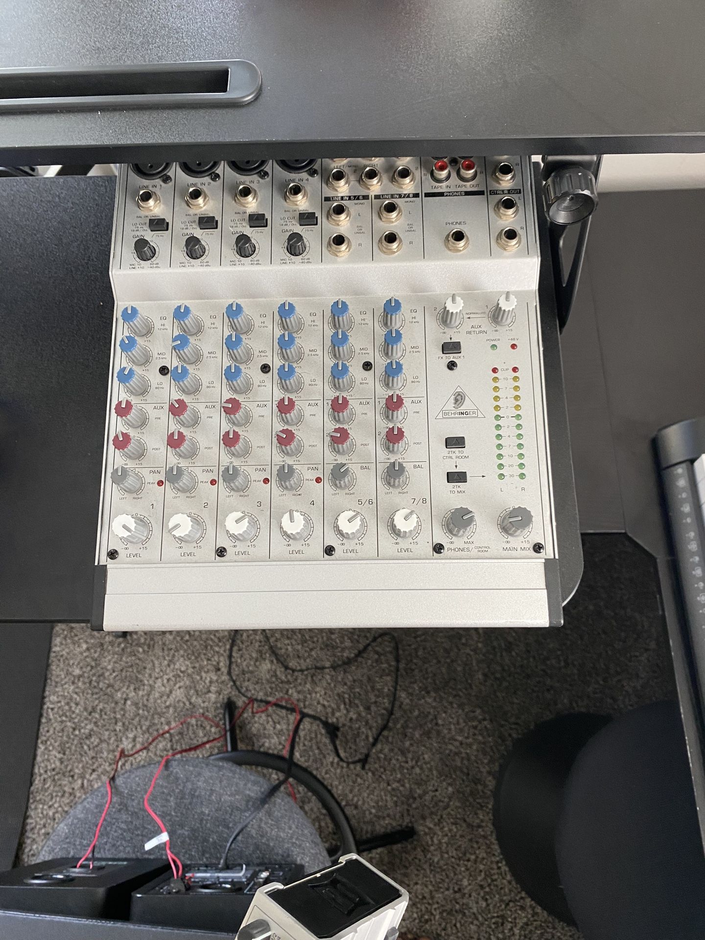 🎚️ Behringer Xenyx 1202 Analog Mixer – 12-Input Compact Mixer