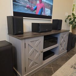 Sony Home Theater. Surround Speakers, Receiver,  Subwoofer , Remote
