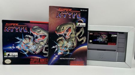 Super R-Type (SNES, 1991) Tested Working!