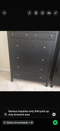 Ikea 5 drawer