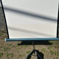 Vintage Portable Projector Screen