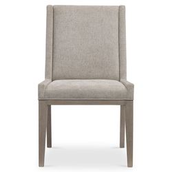 Linea Cerused Greige Side Chair
