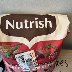 Open Bag Nutrish Dog Food