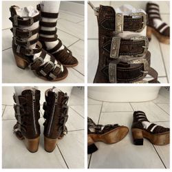 Freebird Brooklyn Sandals, Size 8, Like New Condition