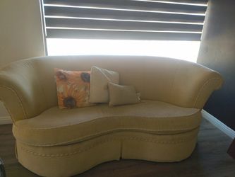 Beige couch