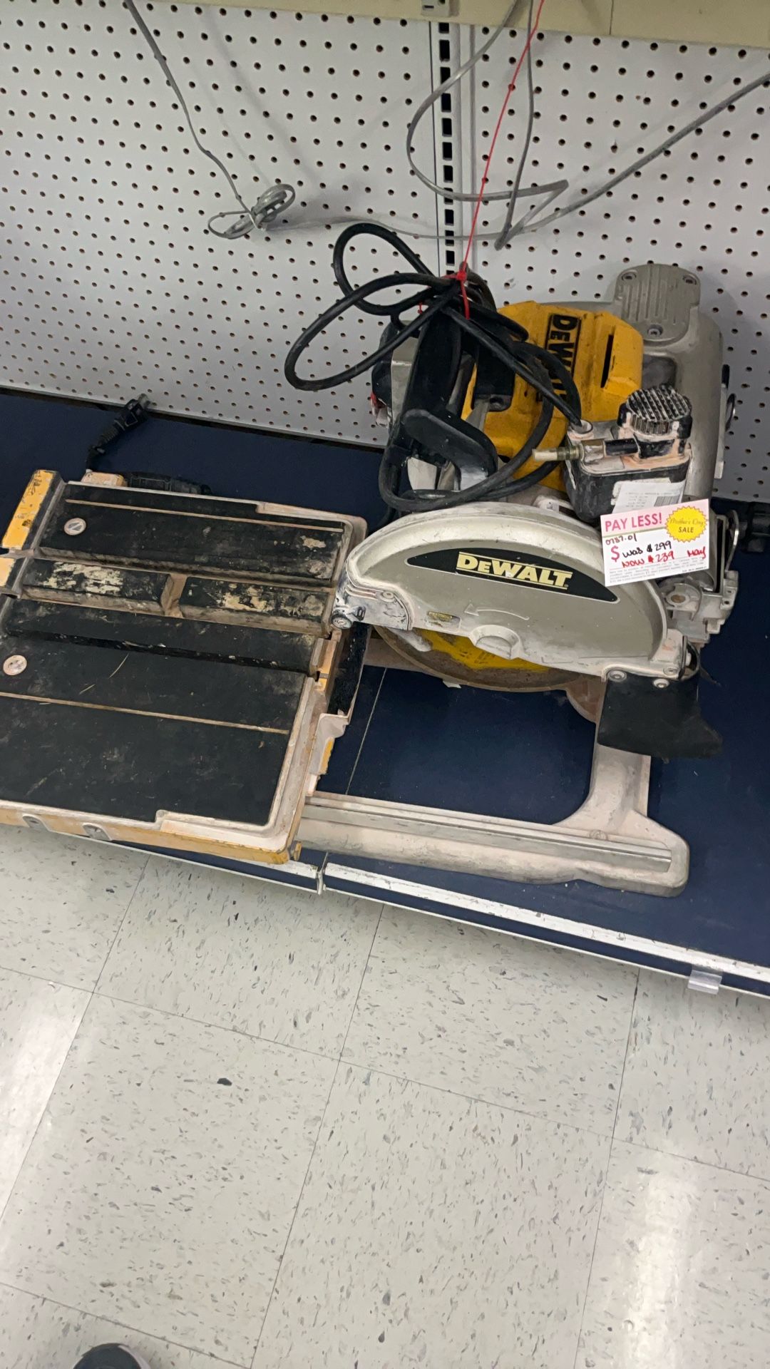 Dewalt Tile Saw
