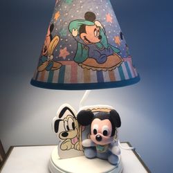 Vintage Disney Lamp 