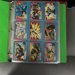 1992 X-men Impel Series 1 Complete Set 100 Cards
