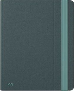 Logitech Casa Pop-Up Desk Work From Home Kit with Laptop Stand, Wireless Keyboard & Touchpad, Bluetooth, USB C Charging, for Laptop/MacBook - CLASSIC