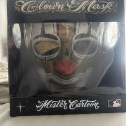Dodgers Mister Cartoon Clown Mask Gold