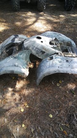 07 yamaha 450 plastics