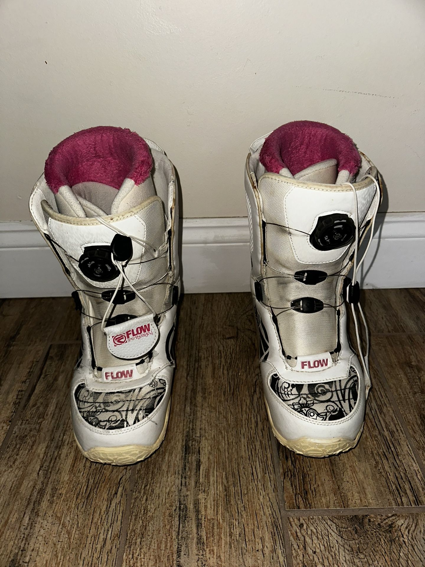 Flow Snowboard Boots Size 8 Womens