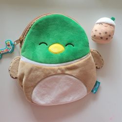 Squishmallow Avery The Mallard Duck & Bernice The Boba