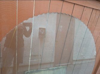 Table top glass