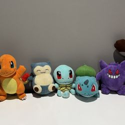 Pokémon Plushies
