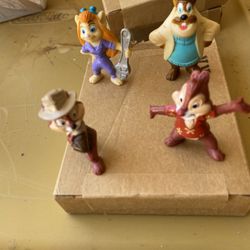 Chip N Dale Rescue Ranger Set Of 4.       Items Still For Sale.