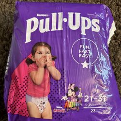 Huggies Pull Ups 23 Pack Size 2t-3t