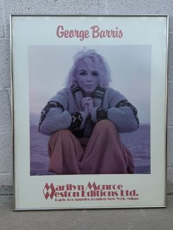 George Barris Marilyn Monroe Framed Poster