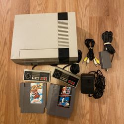 NES Nintendo System Console, New 72 Pin, Zapper, Super Mario Bros / Duck Hunt!