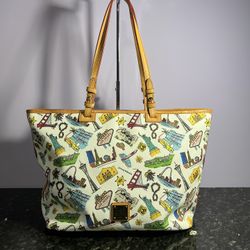 HTF Sold Out Dooney Bourke Americana Landmark Tote for Sale in Jefferson GA OfferUp